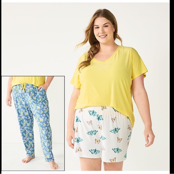 Sonoma Other - Sonoma Goods for Life Women’s 3-Piece Pajama Set 1X Plus NWT